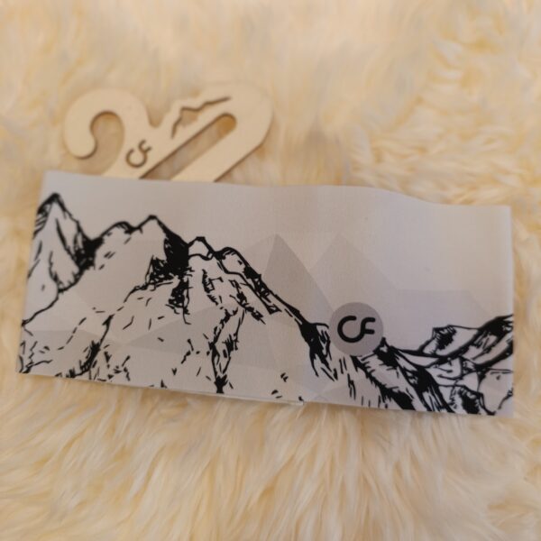Stirnband "Pastell Berge" ChiemgauFactory – Bild 2