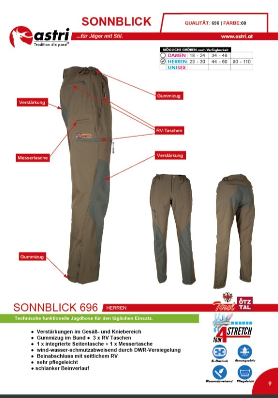 Hose Sonnblick - Astri – Bild 4